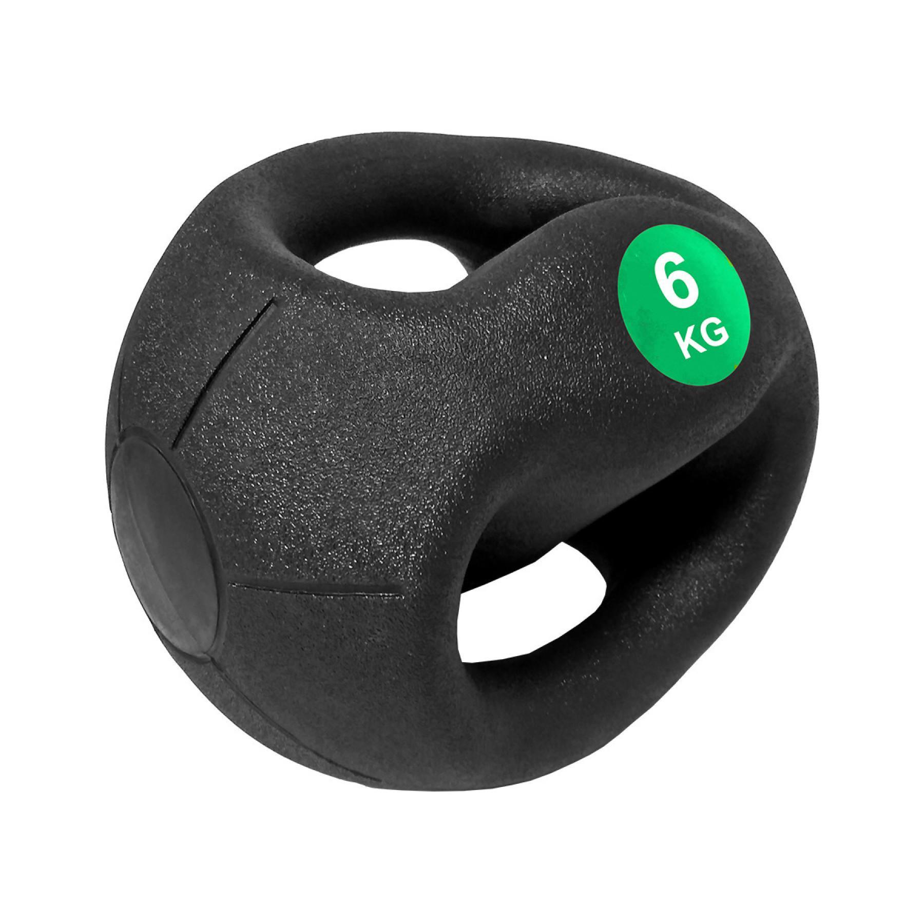 Medicine ball with handles 6kg Sporti France