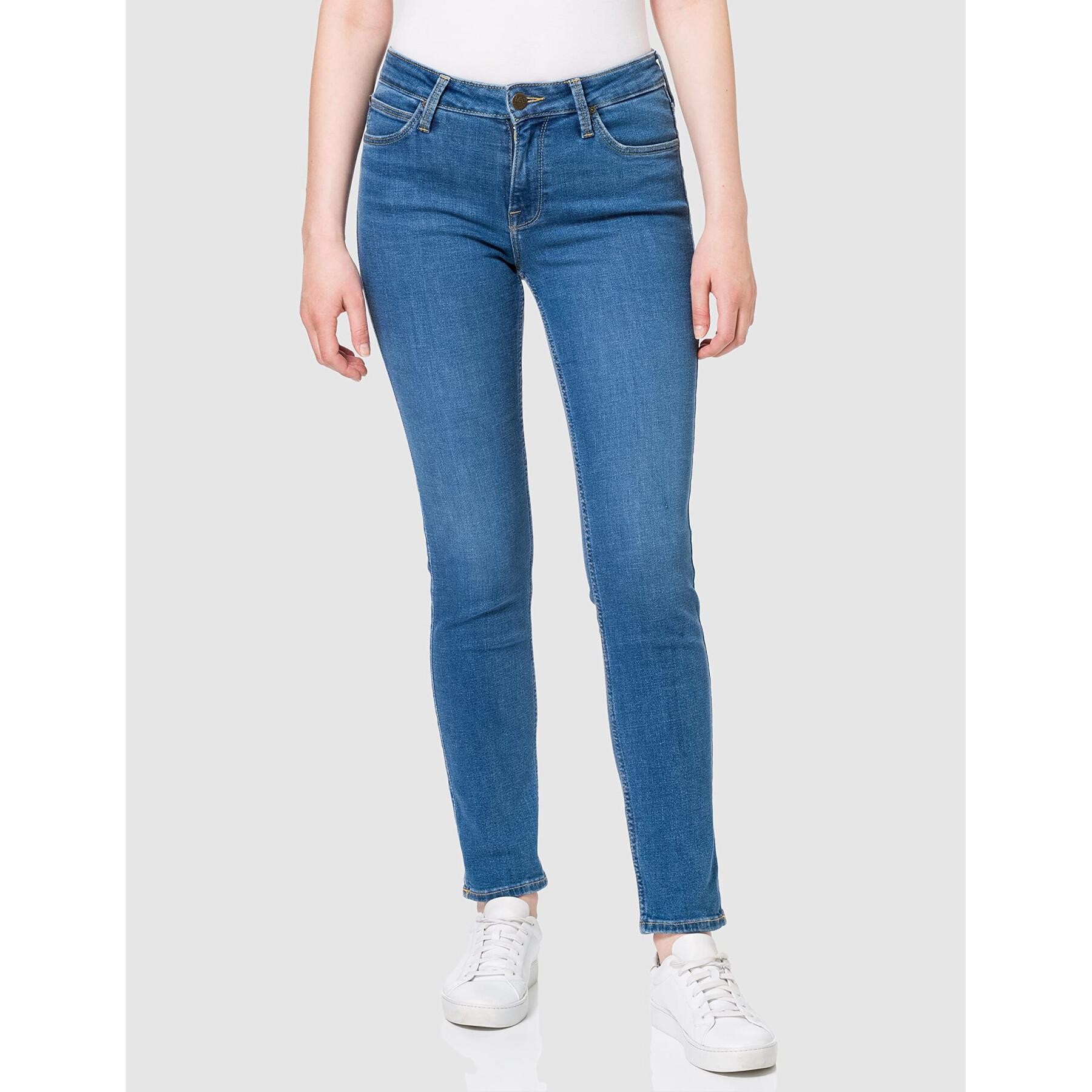 Women's jeans Lee Elly in Mid Madison