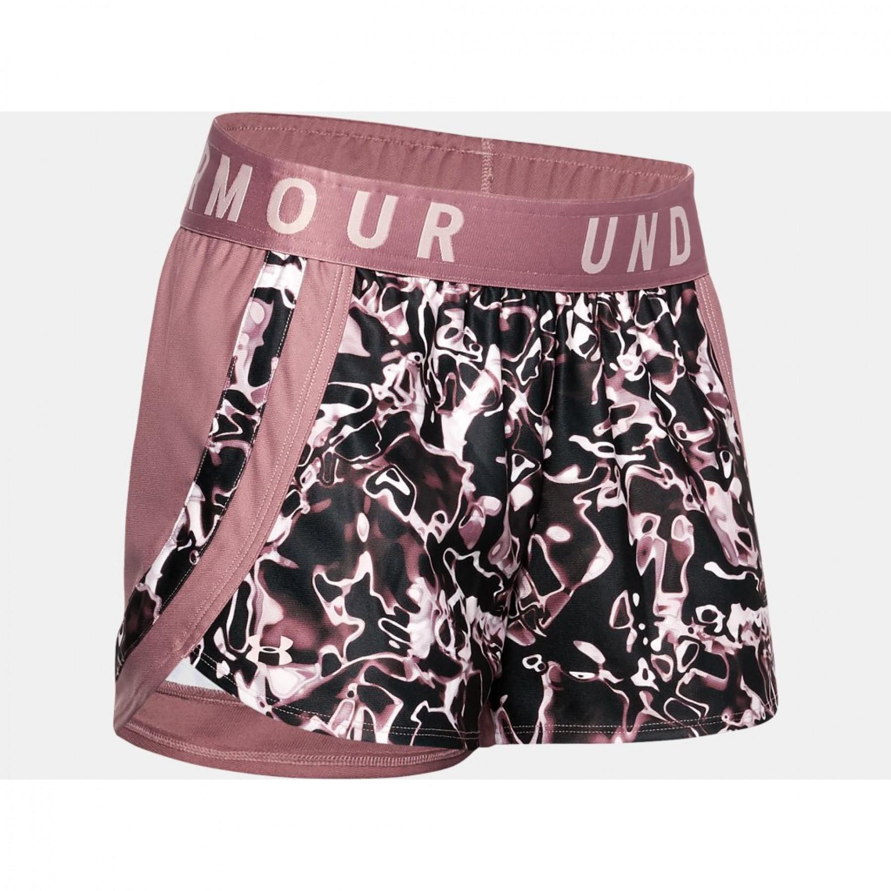 Women's shorts Under Armour Play Up 3.0 imprimé