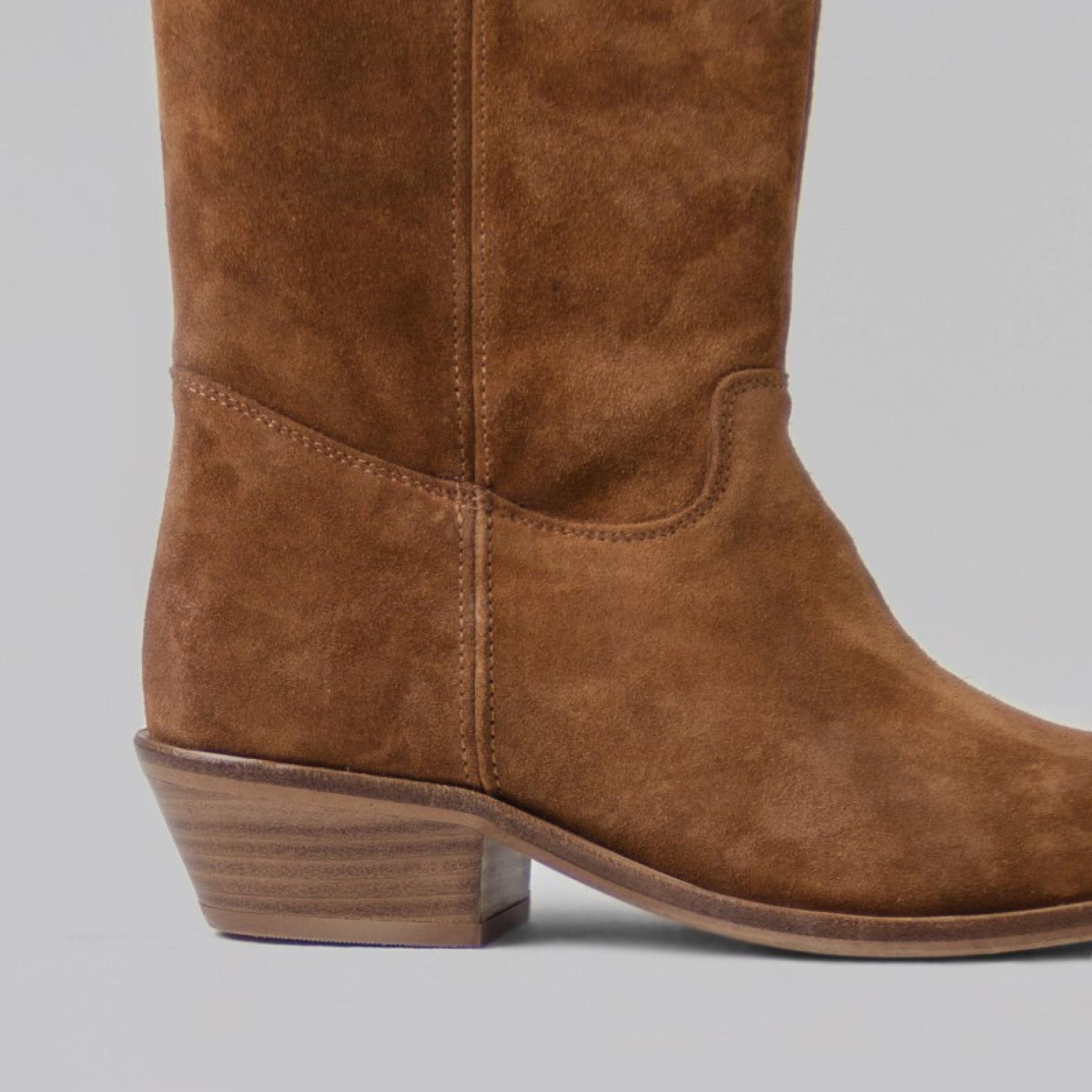Women's suede boots Bronx Raiddan