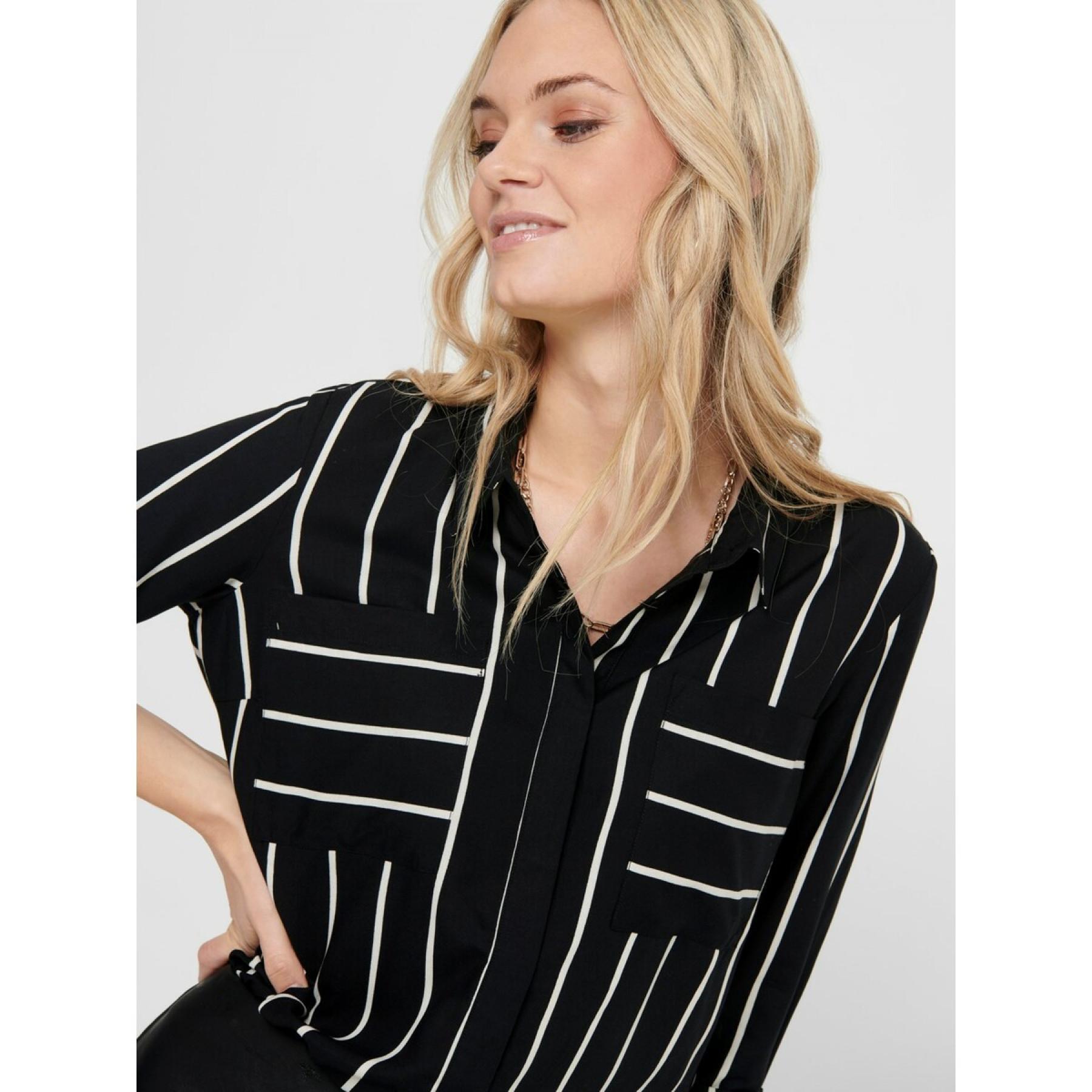Woman's shirt Only Freya manches longues