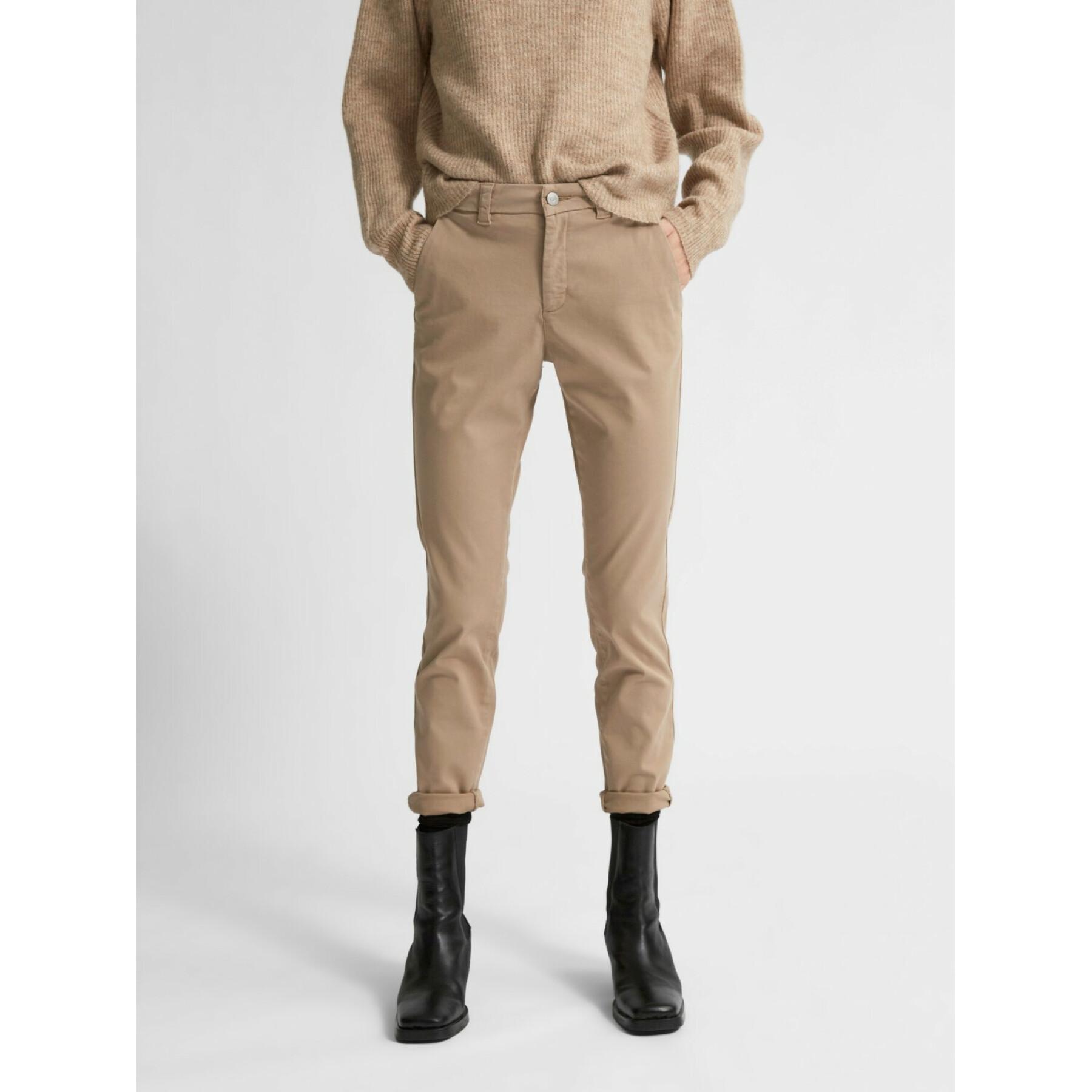 Women's chino pants Selected Miley
