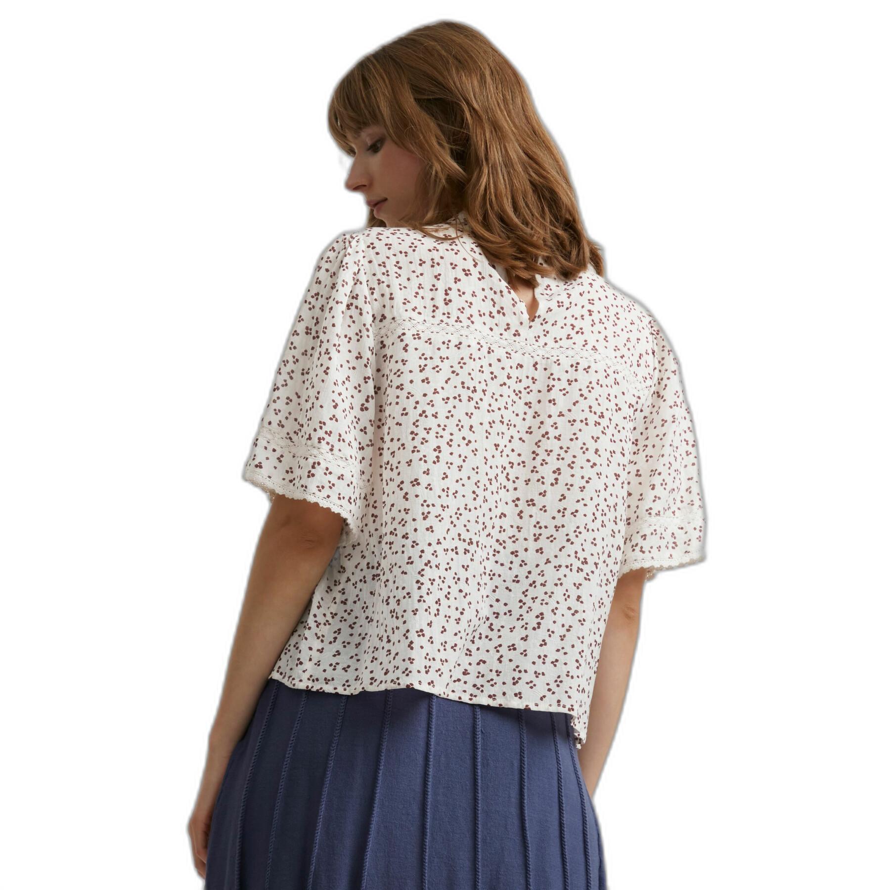 Women's short sleeve blouse Atelier Rêve Irdesiree