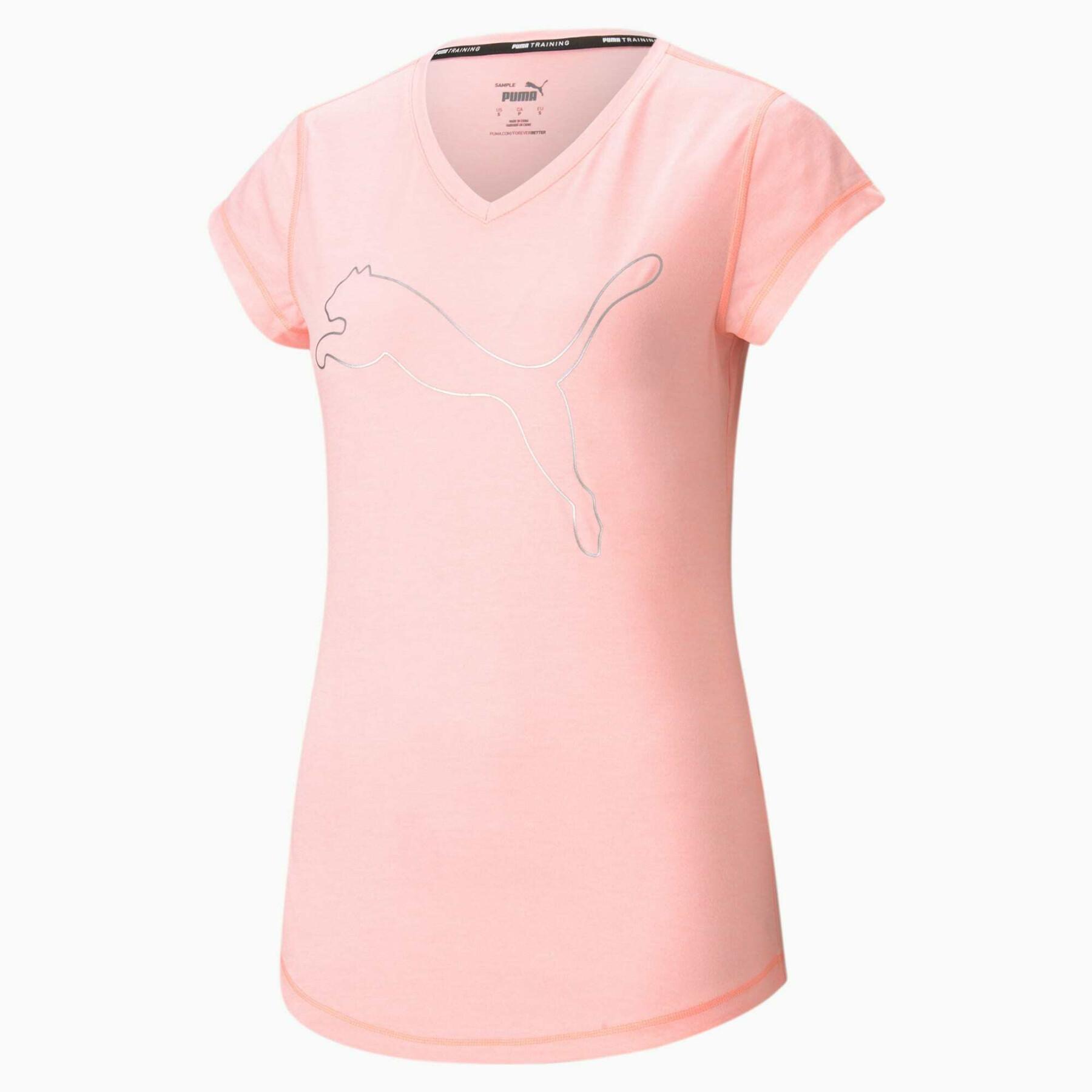 Women's T-shirt Puma Train Favorite Heather Cat