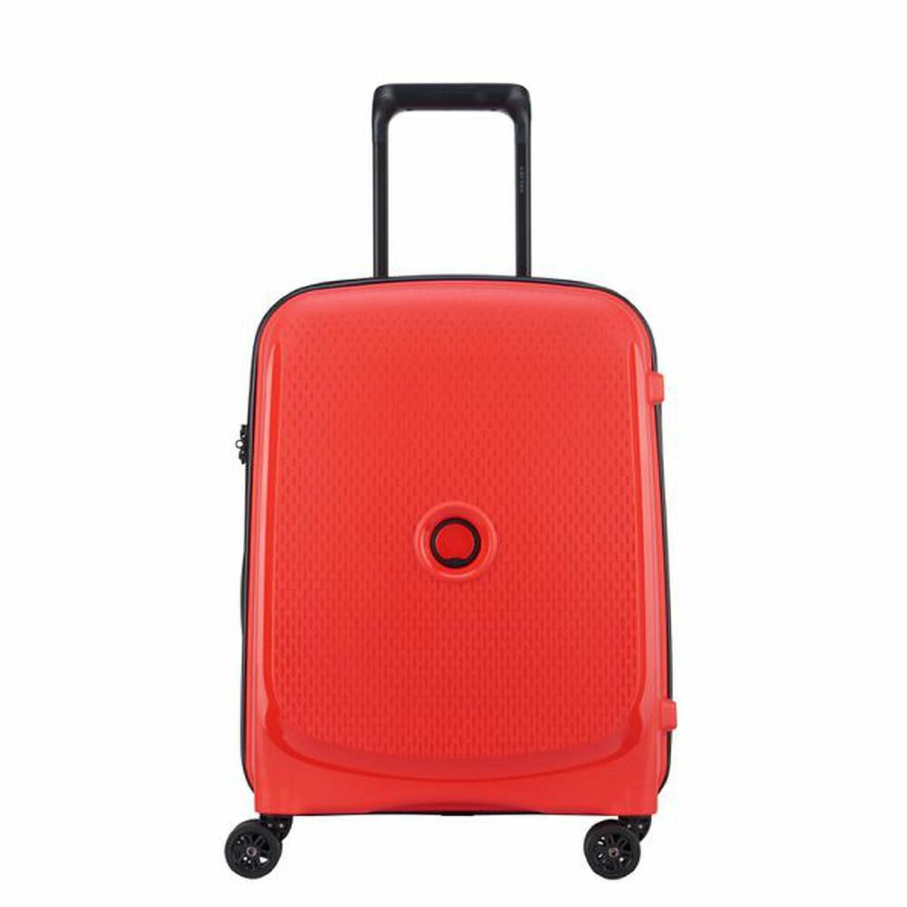 Trolley cabin suitcase slim 4 double wheels Delsey Belmont + 55 cm