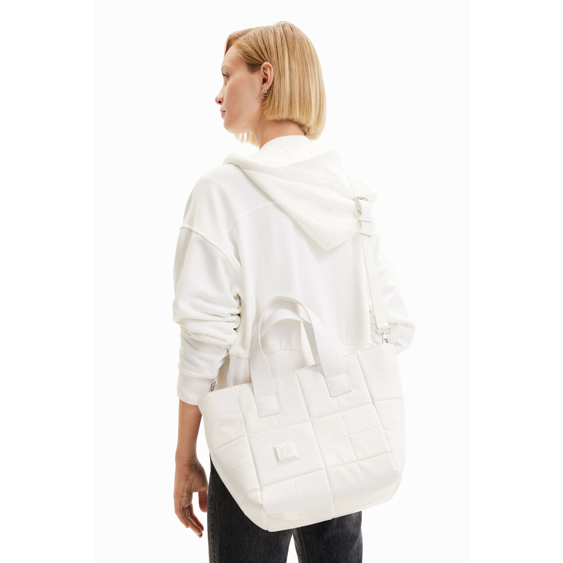 Medium shoulder bag for women Desigual Patchwork