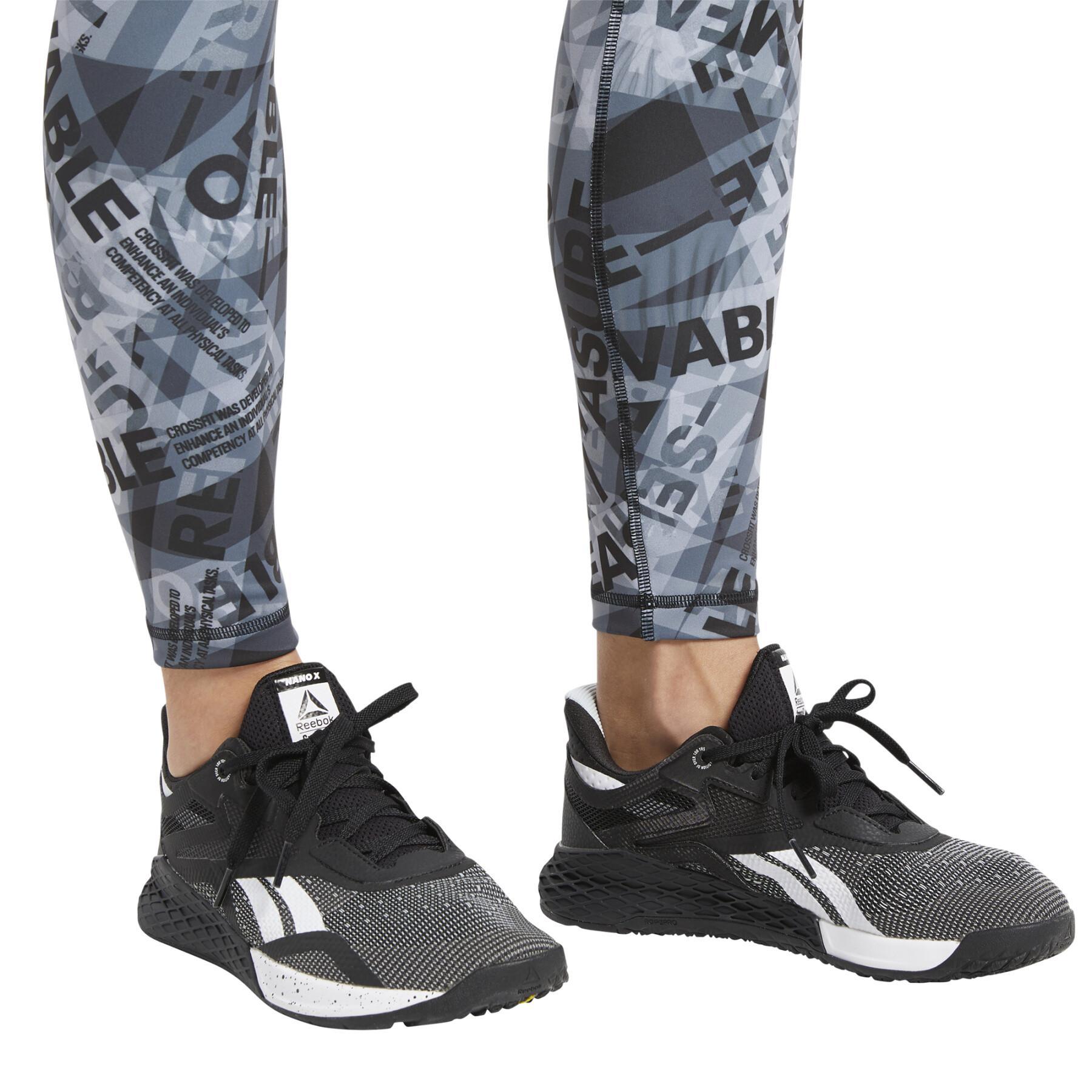 Women's Legging Reebok CrossFit® Lux Bold Taped Imprimé