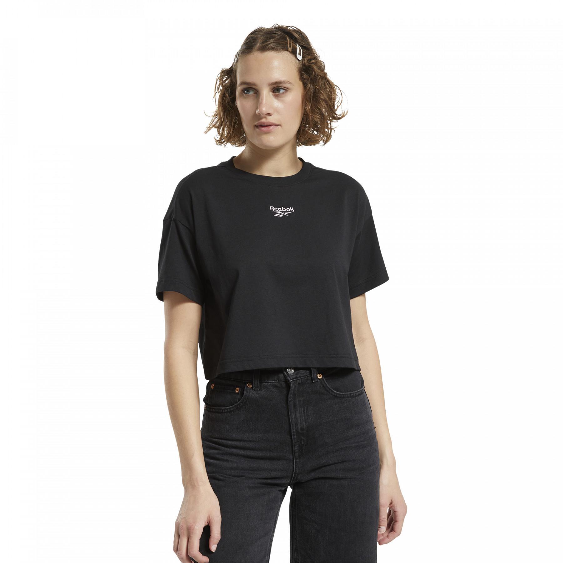 Women's Crop T-shirt Reebok Classics Basic