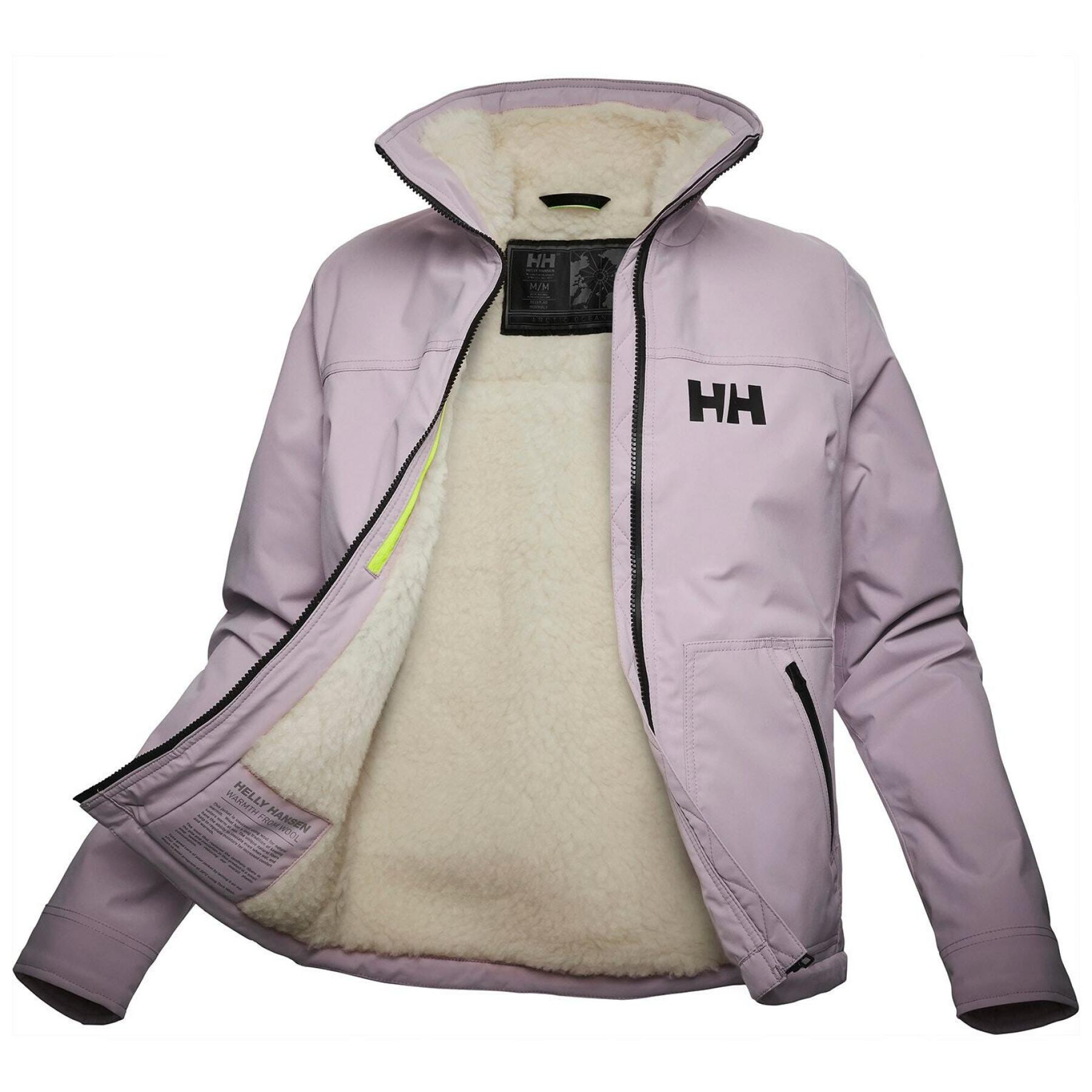 Women's wool jacket Helly Hansen Arctic Shelled Pile