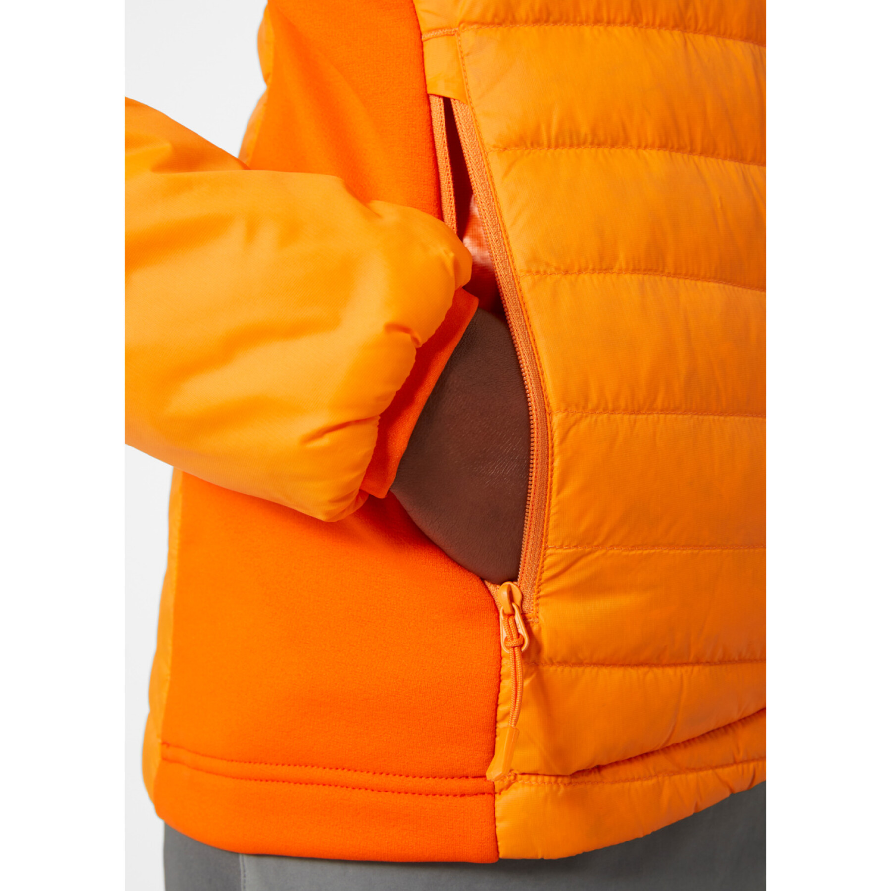 Women's hybrid insulated hooded jacket Helly Hansen Verglas down