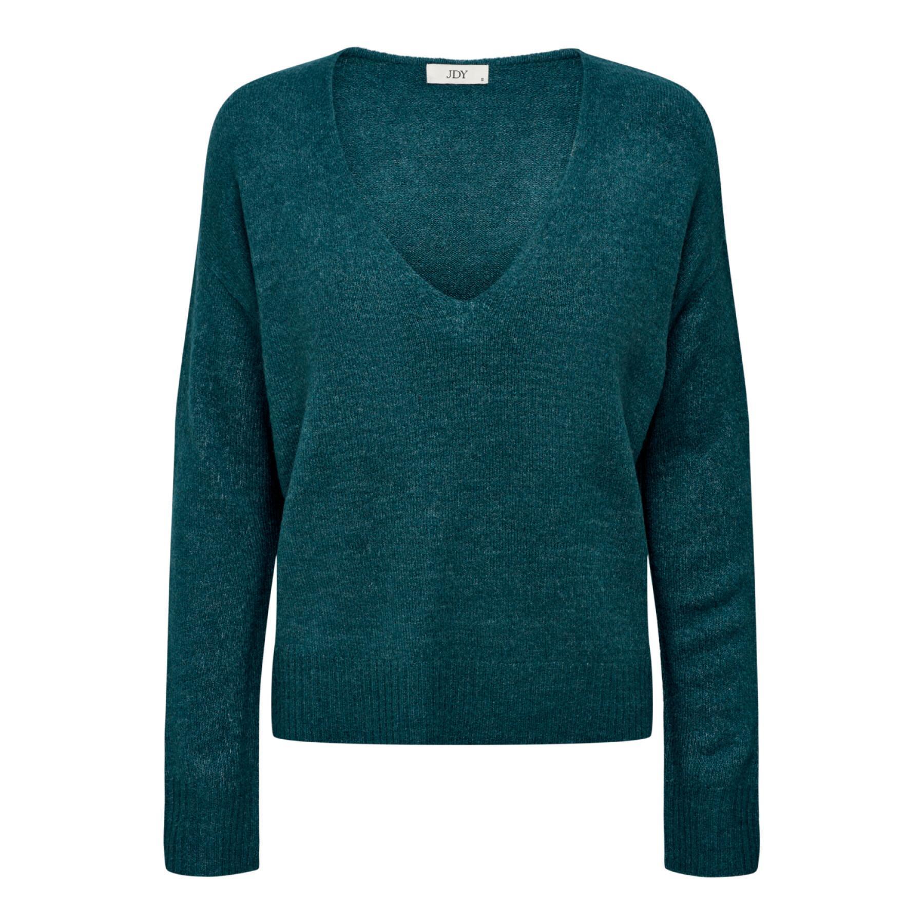 Women's knitted v-neck sweater JDY Elanora