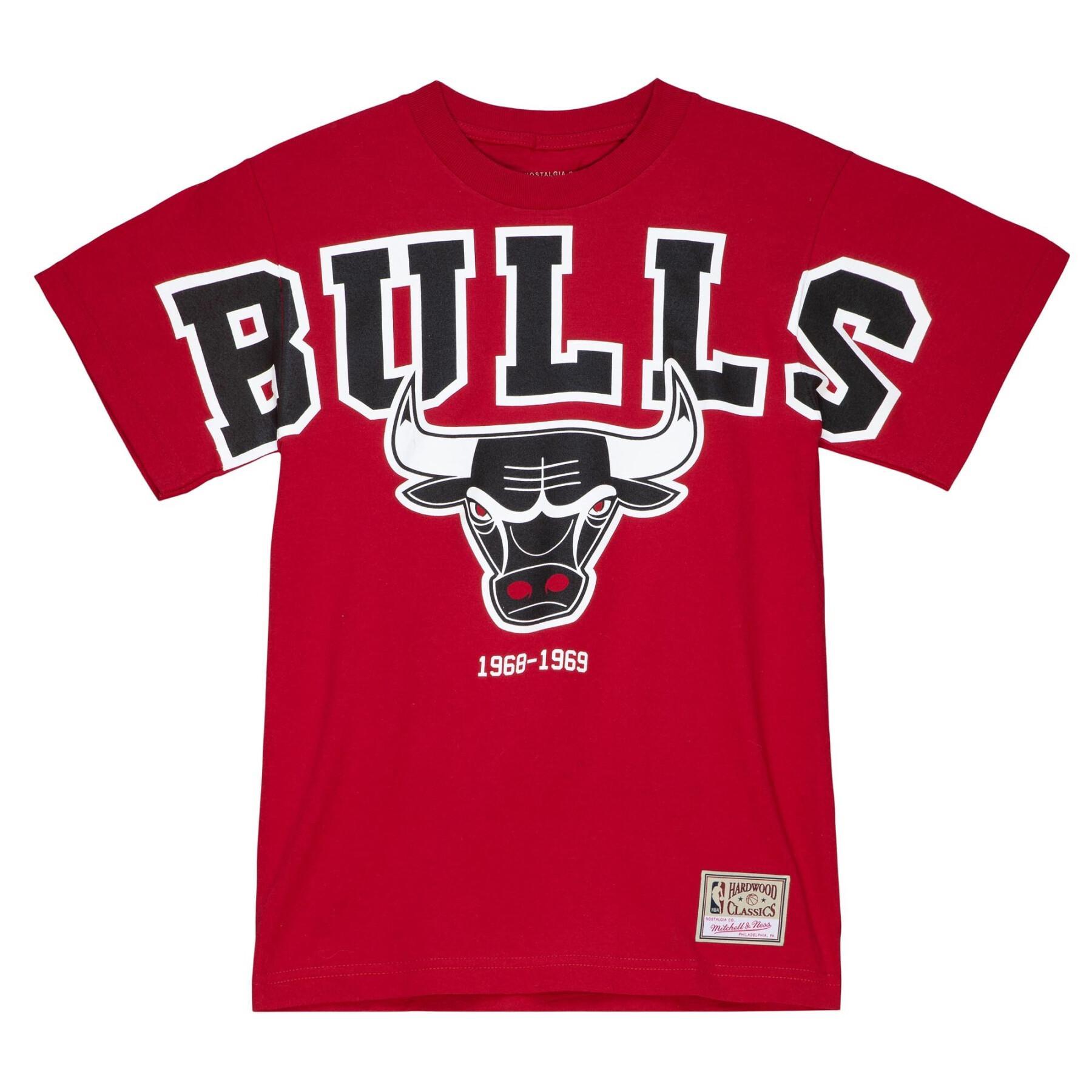 T-shirt round neck woman Chicago Bulls Blank