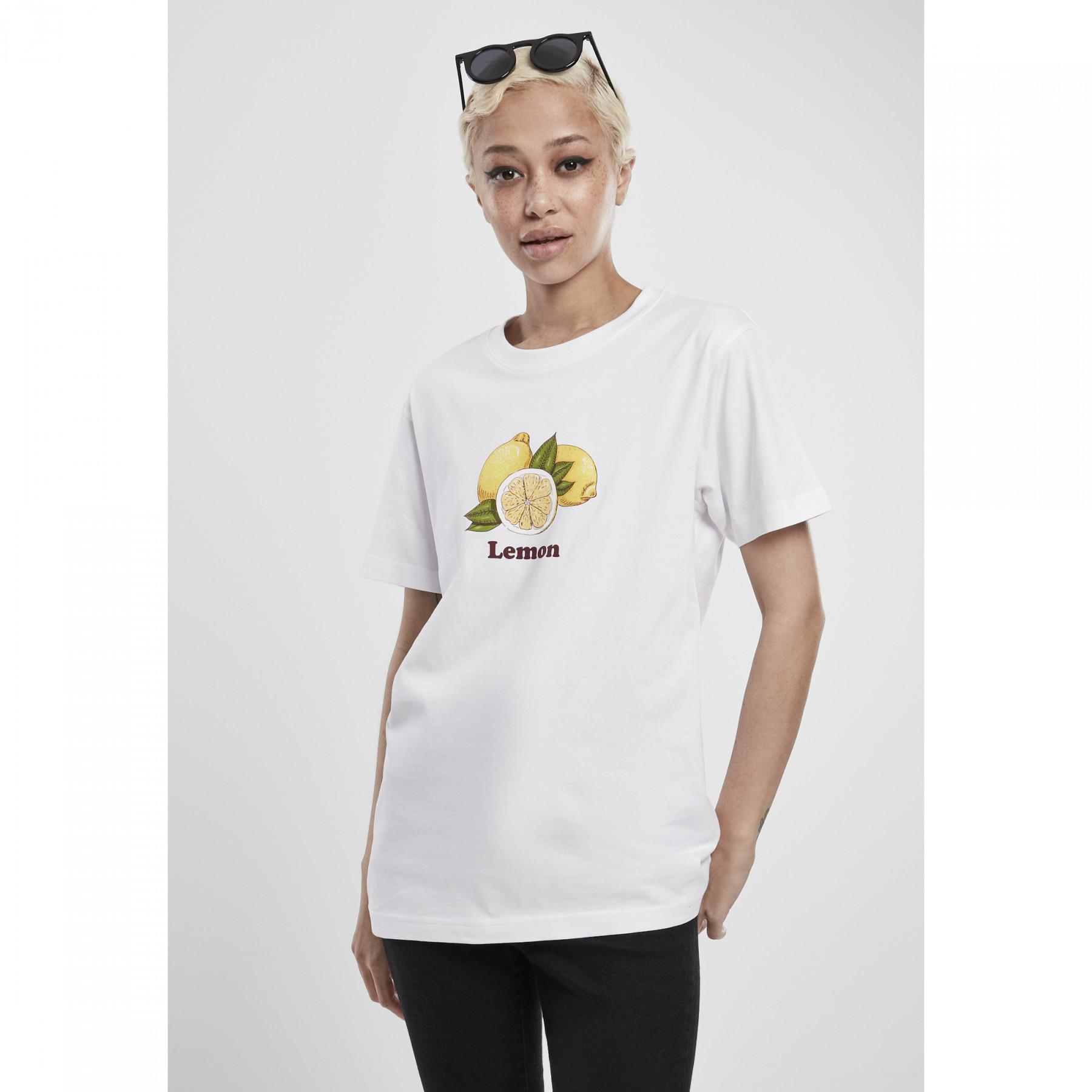 Women's T-shirt Mister Tee lemon