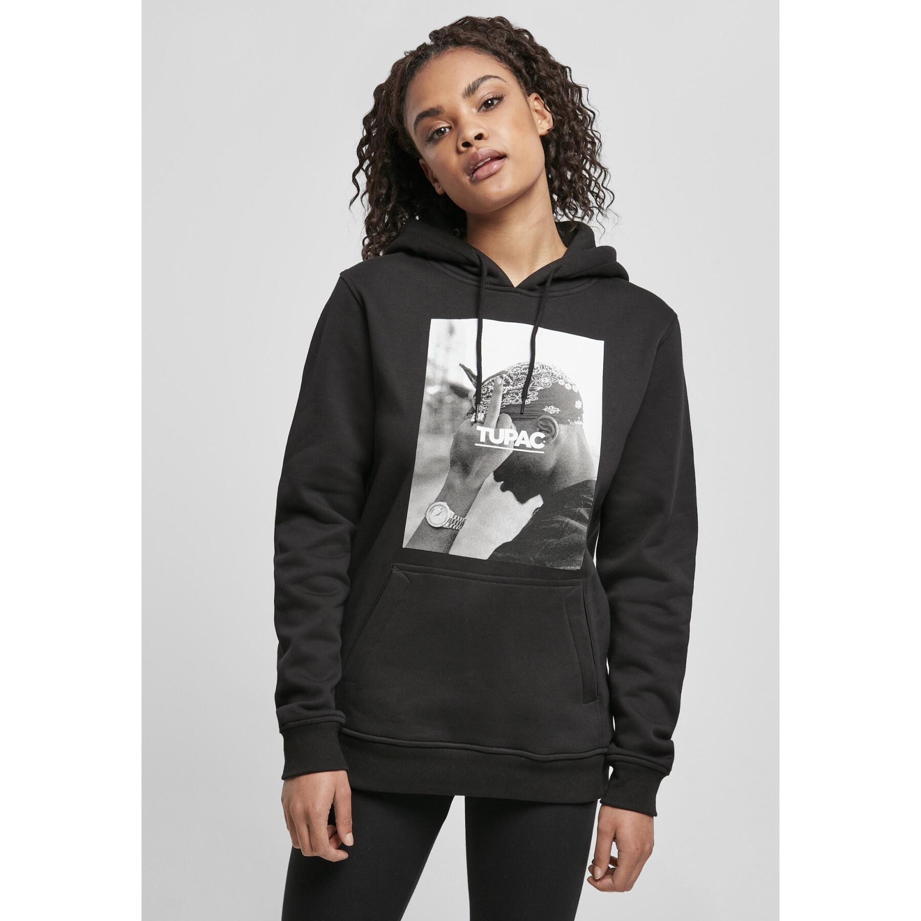 Women's hoodie Mister Tee 2pac f*ck the world (Large sizes)