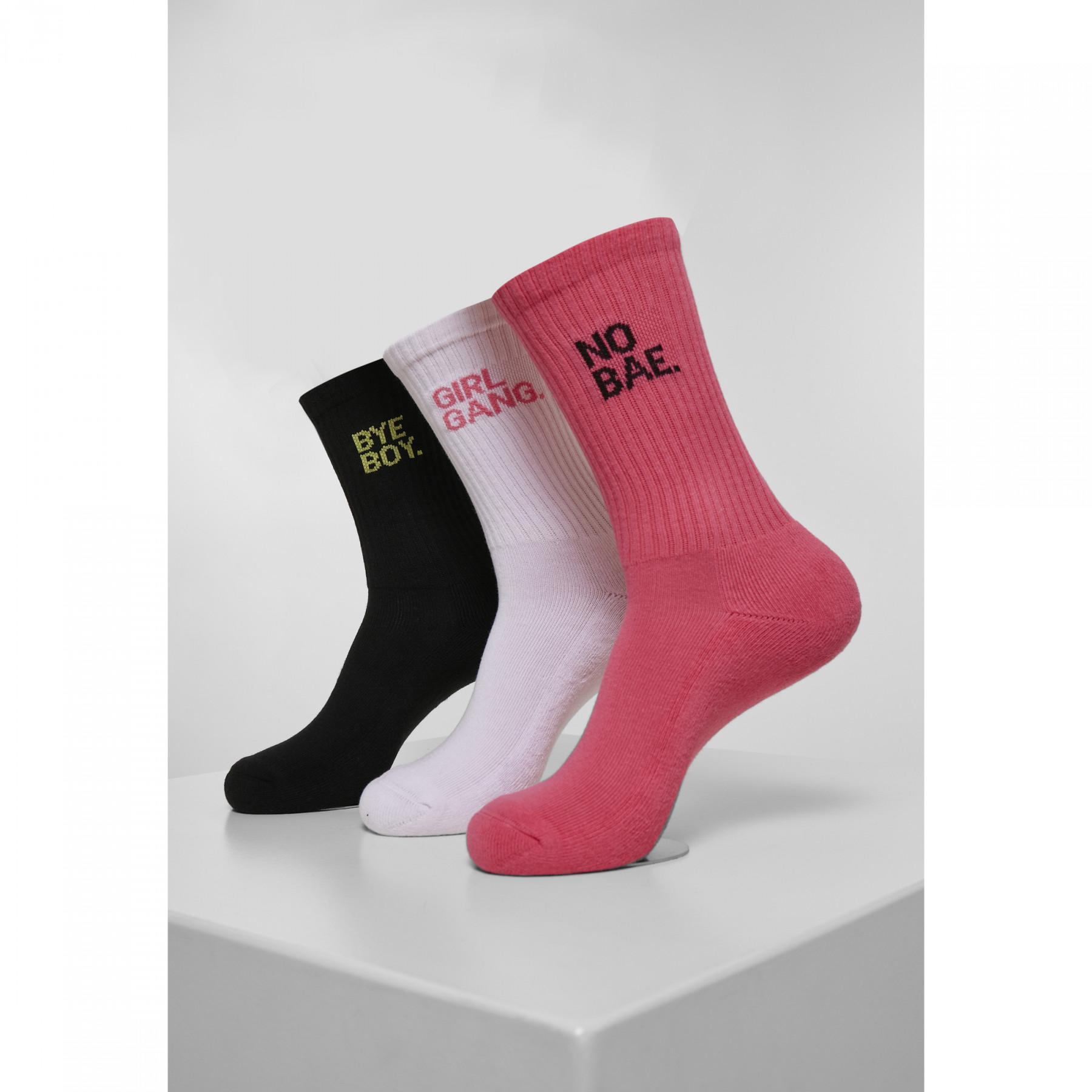 Socks Mister Tee girl gang (3pcs)