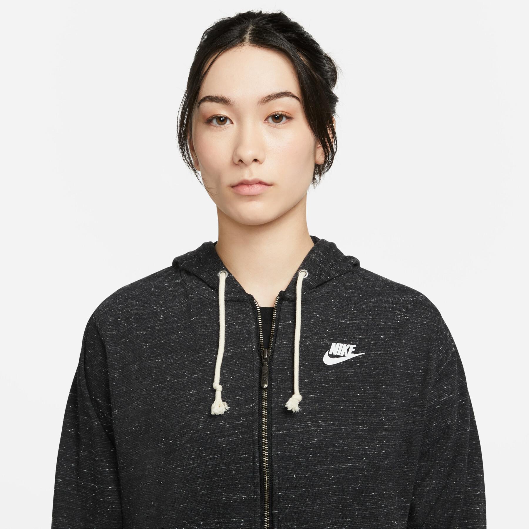 Women's full-zip hoodie Nike NSW Gym Vintage Easy