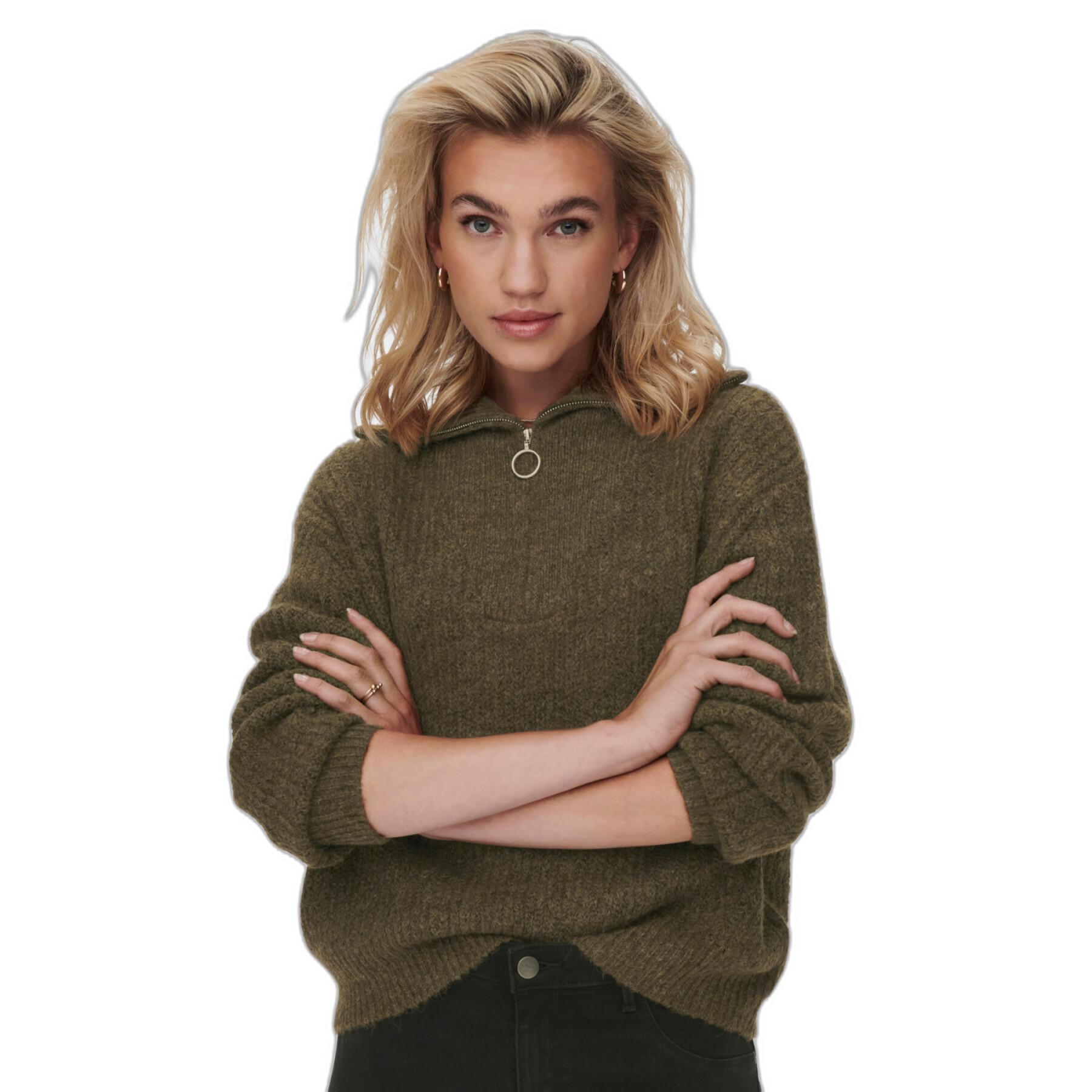 Women's zip-up sweater Only Onlbaker