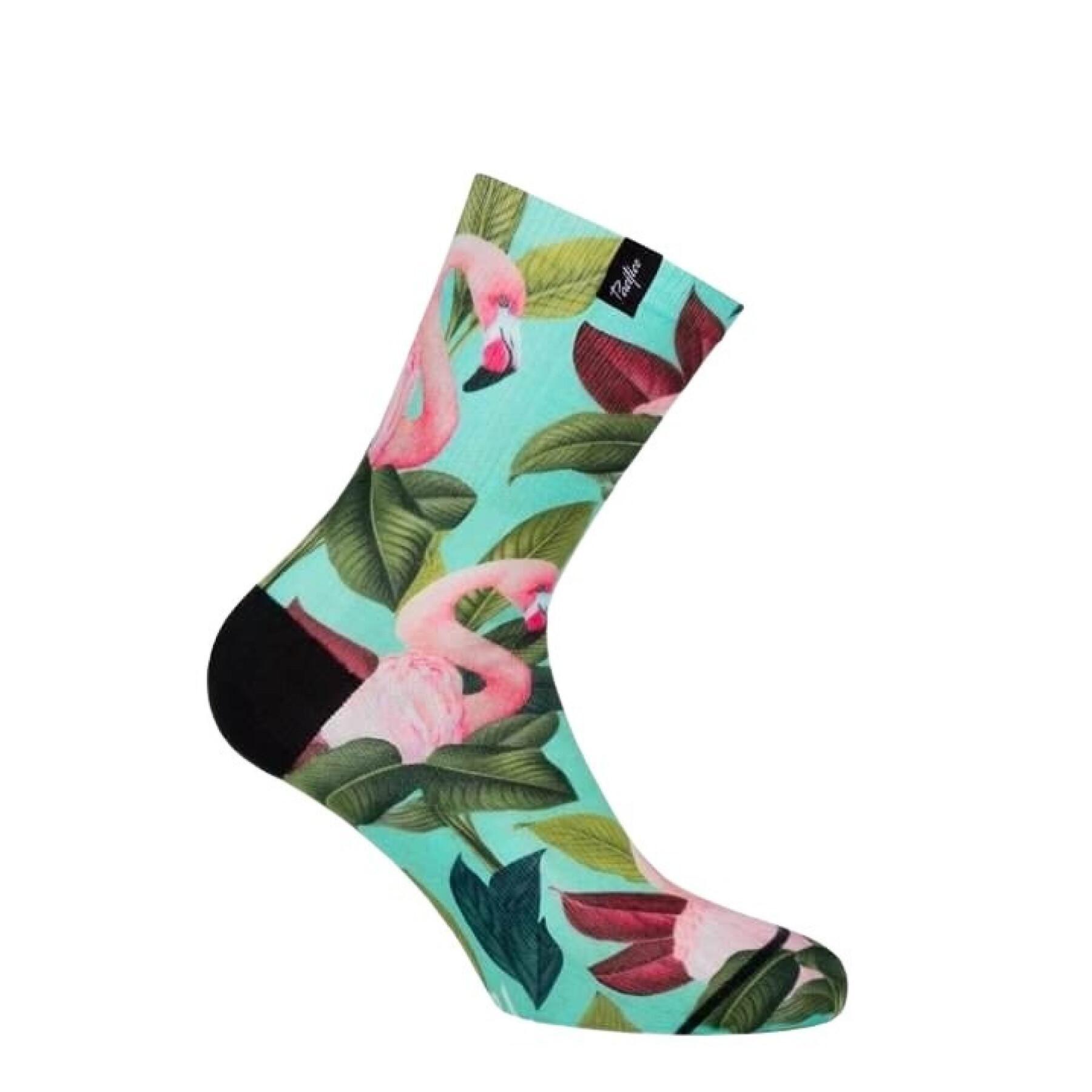 Women's socks Pacific & Co Flamingo
