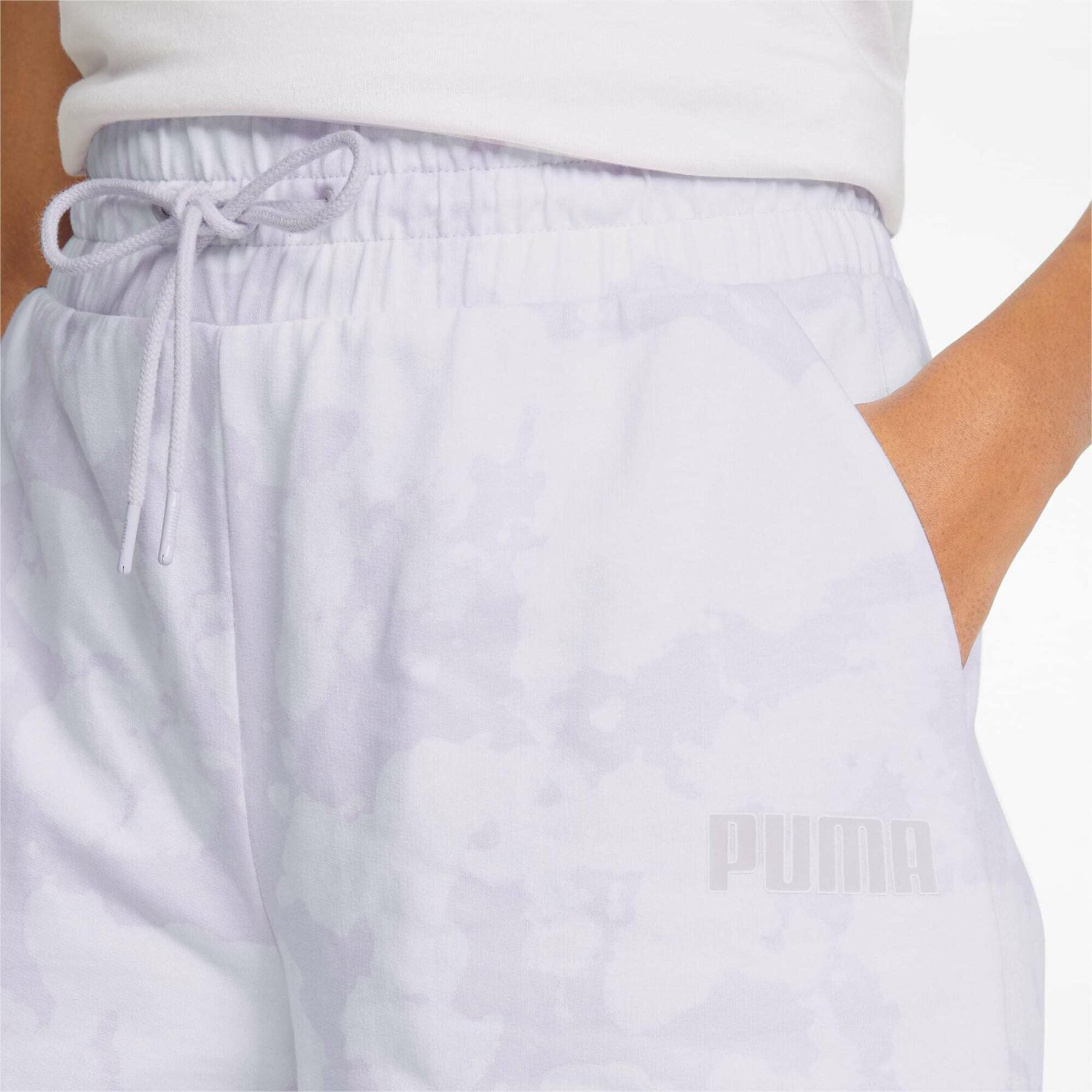 Women's shorts Puma Summer Graphic 7" Aop Longline Tr