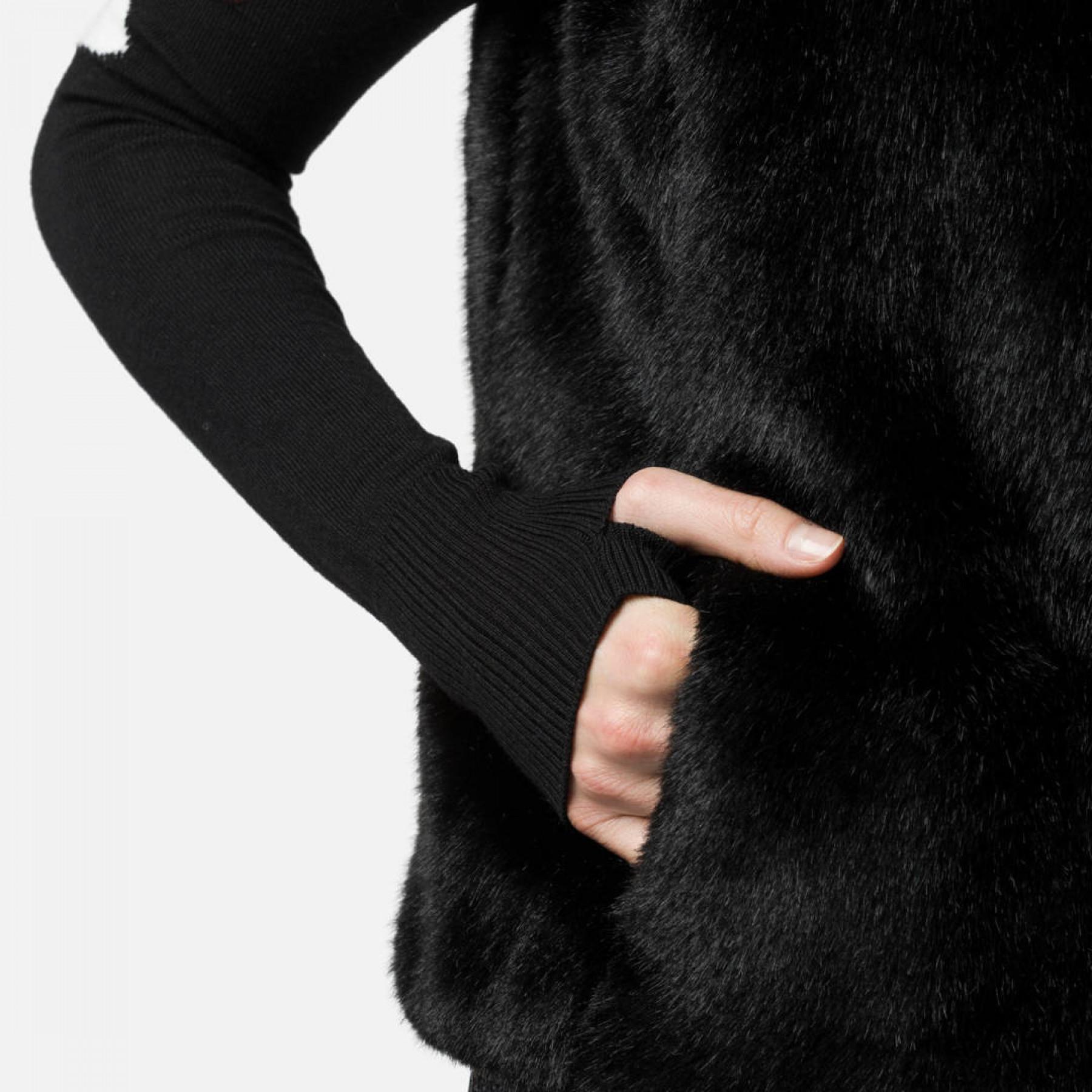 Women's sleeveless jacket Rossignol E-Fur Reversible