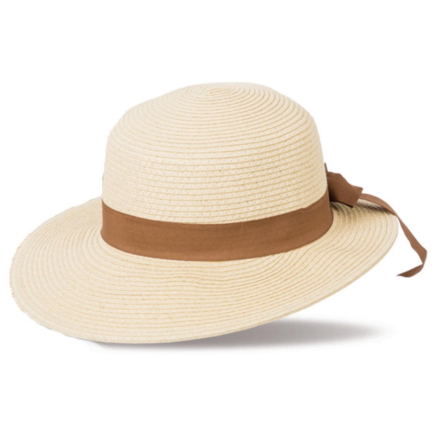 3-tone hat for women Solid Pamela