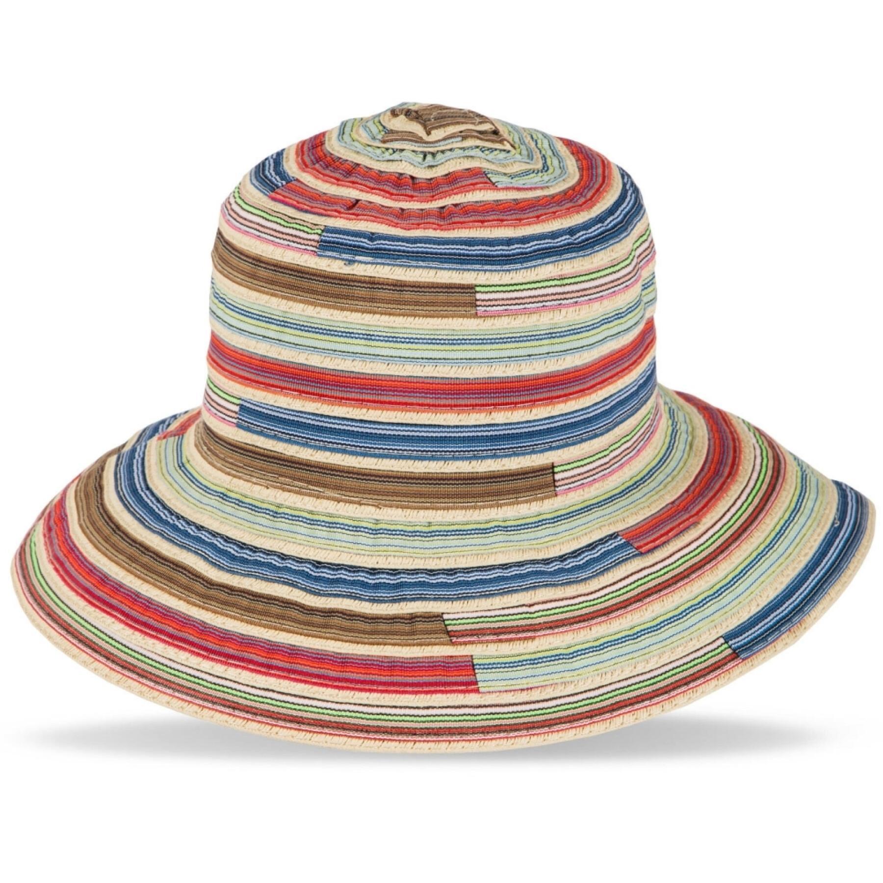 Woman's striped hat Solid