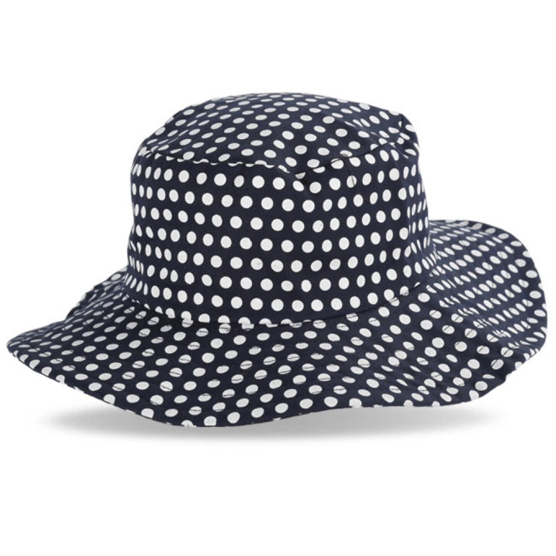 Women's polka dot hat Solid