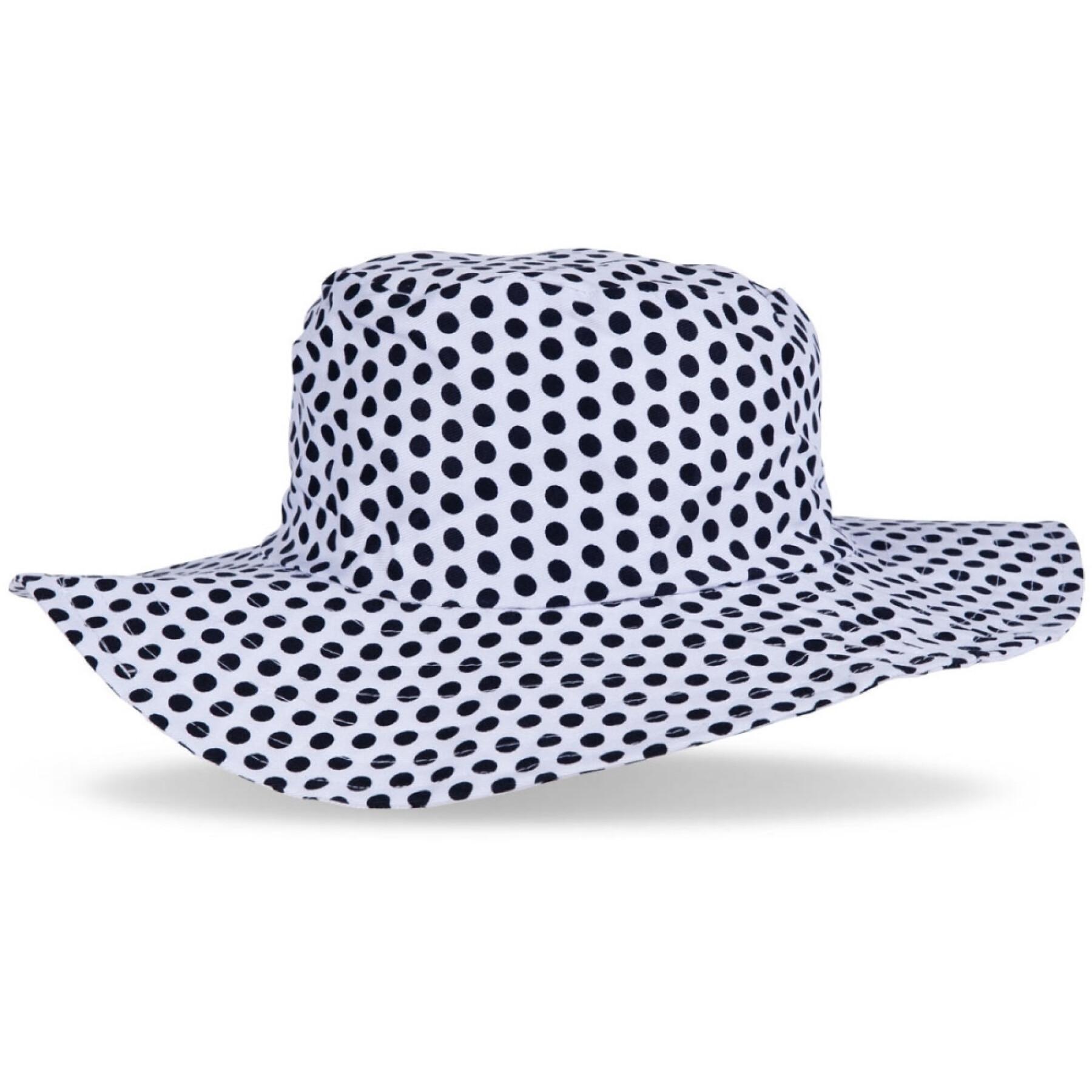 Women's polka dot hat Solid