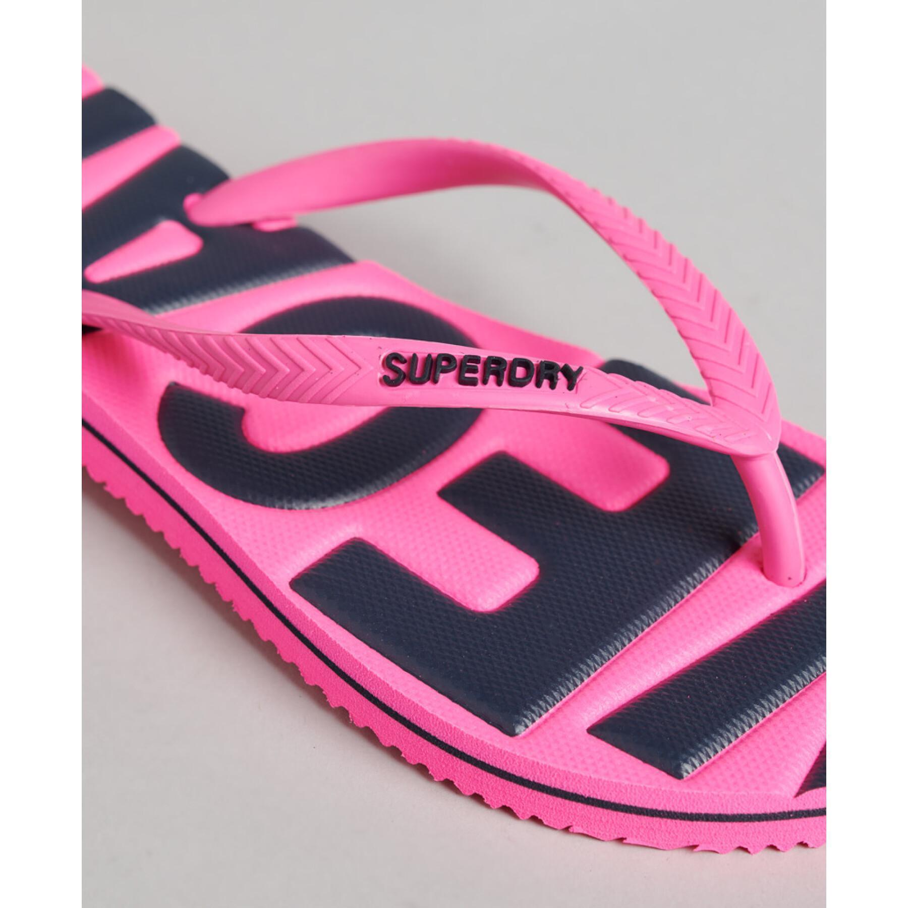 Women's flip-flops Superdry Vintage