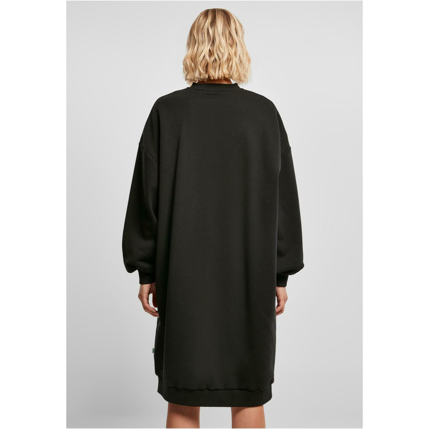 Mid-length sweater dress with round neck Urban Classics Organic Oversized GT