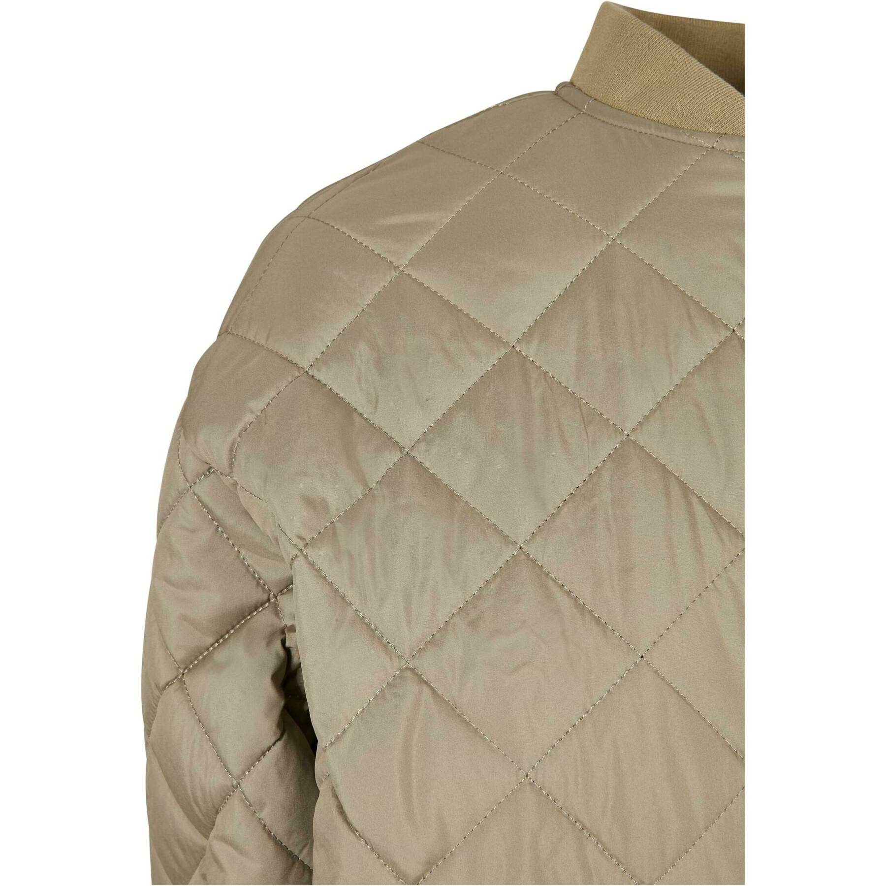 Bombers quilted woman Urban Classics Oversized Diamond GT