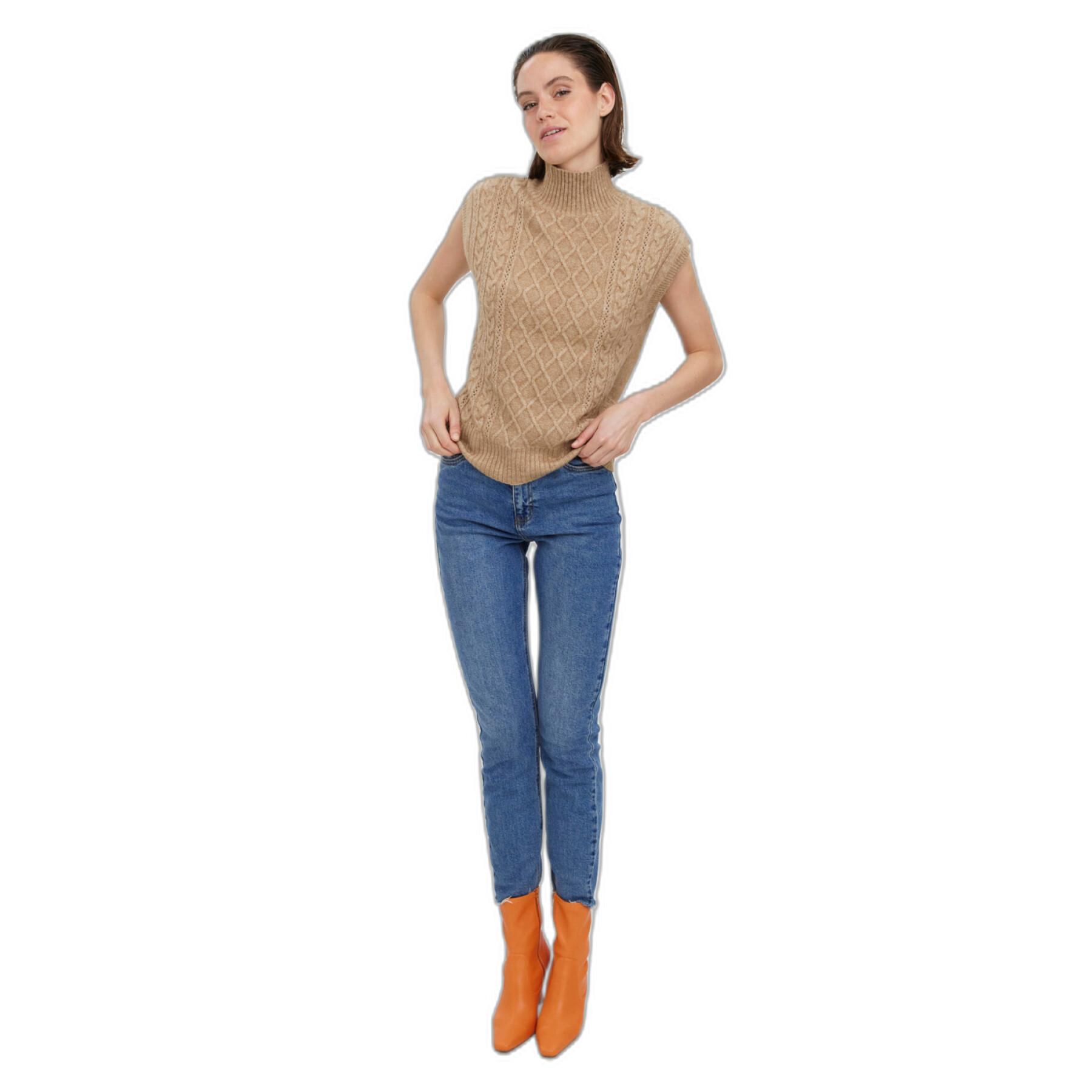 Women's sleeveless sweater Vero Moda Vigga