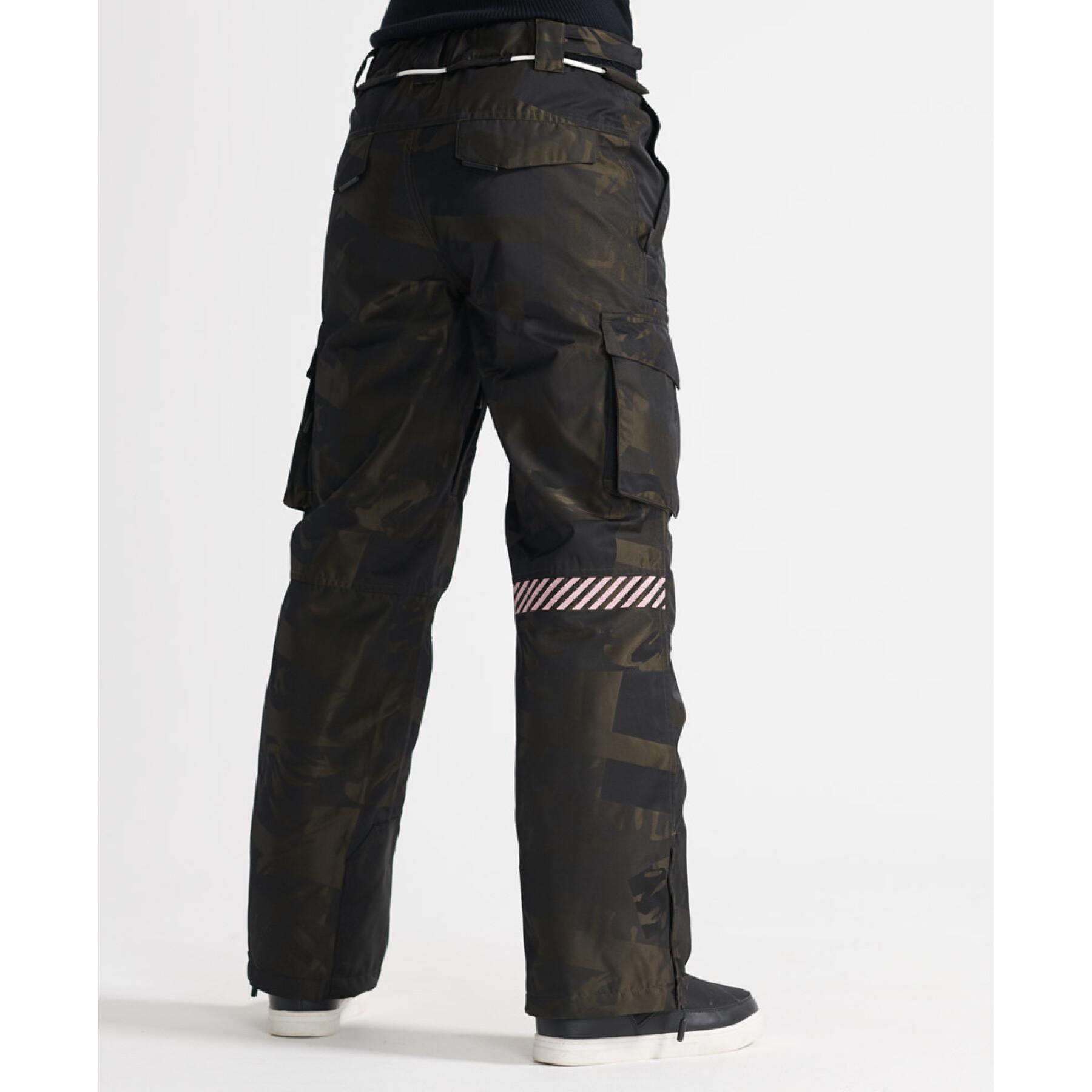 Women's cargo pants Superdry Freestyle