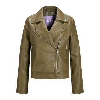 Leather jacket woman JJXX gail