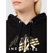Sweatshirt woman Alpha Industries Gold Logo COS