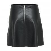 Women's skirt Only Emma imitation cuir frill