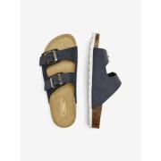 Women's sandals Only Suede Slip On