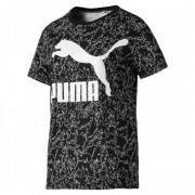 T-shirt woman Puma logo aop