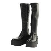 Patent leather boots woman Buffalo Lift