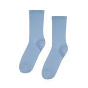 Women's socks Colorful Standard Classic Organic steel blue