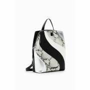 Women's backpack Desigual Patch Psico Snake Sumy