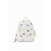 Small backpack flowers woman Desigual