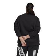 Sweatshirt woman adidas Originals TrefoilSweatshirt-grandes tailles