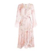 Wrinkled wrap dress for women Guess Maddalena