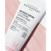Detox mask with pink clay cream for women Novexpert 75 ml