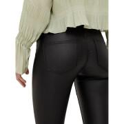 Women's skinny jeans Pieces Share-up Paro Coated