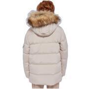 Down jacket with fur Pyrenex Authentic Smooth