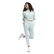 Women's velvet zip-up sweatshirt Reebok Classics Energy Q4