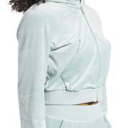 Women's velvet zip-up sweatshirt Reebok Classics Energy Q4