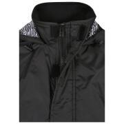 Women's waterproof jacket large sizes Urban Classics aop mixed pull